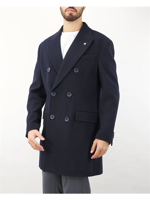 coat man blue MANUEL RITZ | C4438C243792/89